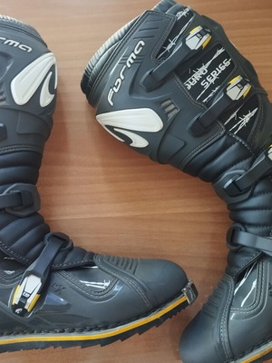 Forma Terrain TX Enduro motorcycle boots size 47, anthracite black