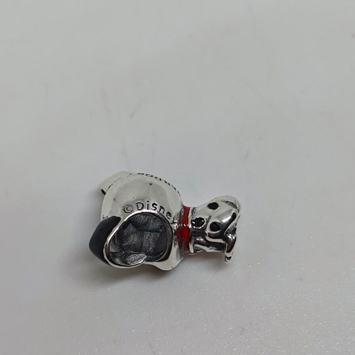 Disney 101 Dalmatians Patch Silver Charm like new