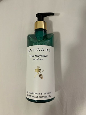 Bvlgari shampoo and shower gel new with green tea notes