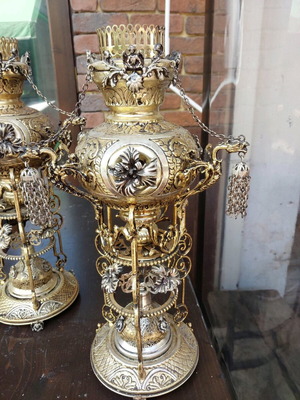 Holy Table Candles like new, set from store stock