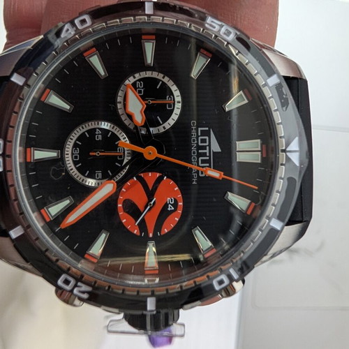 Lotus chronograph watch with 2026 Final Four logo brand new