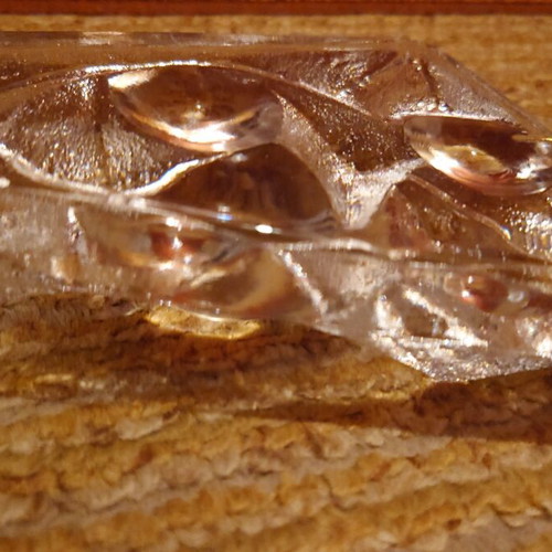 Vintage glass paperweight like new, wall mountable
