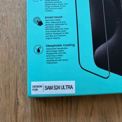 Hyperloq screen protector for Samsung S24 Ultra new