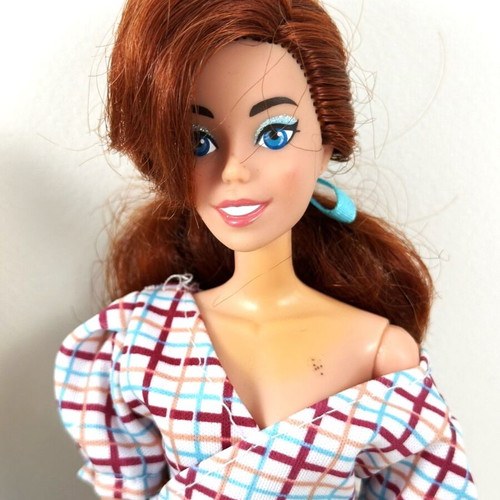 Disney dolls pack of 5 used with Ariel, Anna Frozen, Anastasia, Miraculous Ladybug