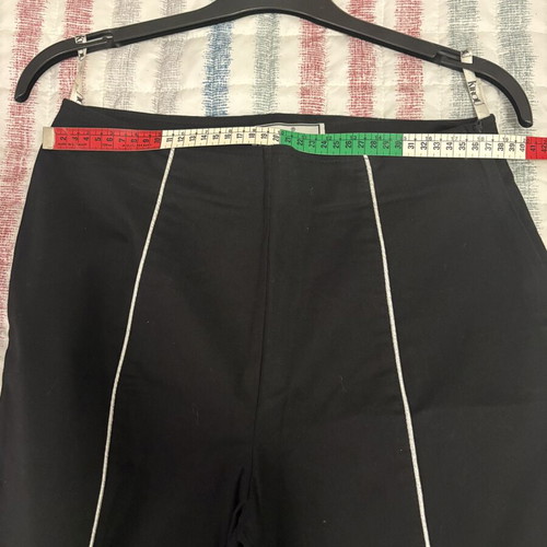 KiROU Collection high-waisted pants with white stripes size XL like new