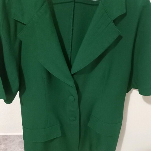 Summer jacket used, green, size S