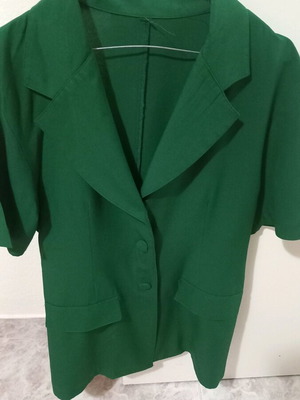 Summer jacket used, green, size S