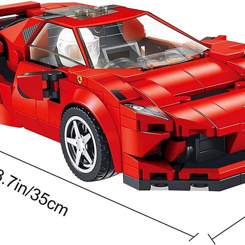 Racing car constructor model F8 new, plastic, 295 pieces