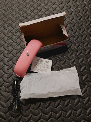 Mini nail lamp for semi-permanent manicure and pedicure new with 9W LED lights