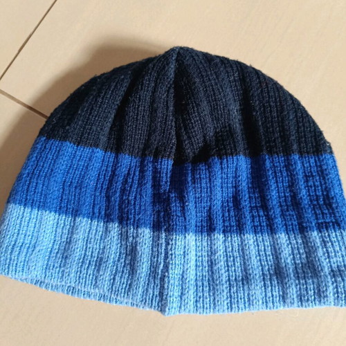 Fox women's hat used, blue, size S with fleece lining