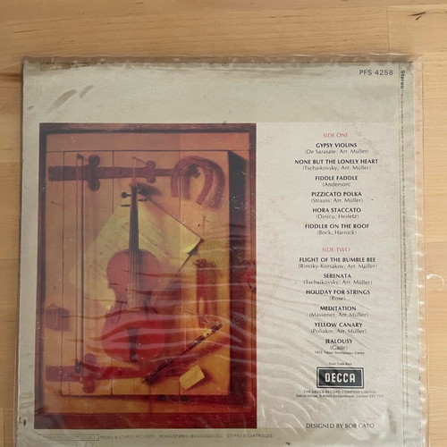 The Sumptuous Strings Werner Müller Orchestra LP used