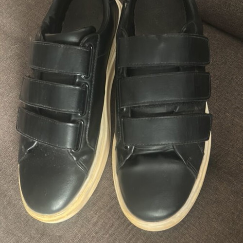 Zara casual black shoes size 44