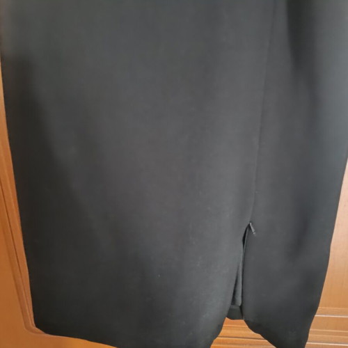 Zini black dress like new with one shoulder and side zipper