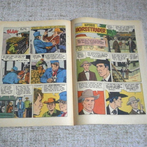 Maverick DELL Western comics used, pack of 5, English