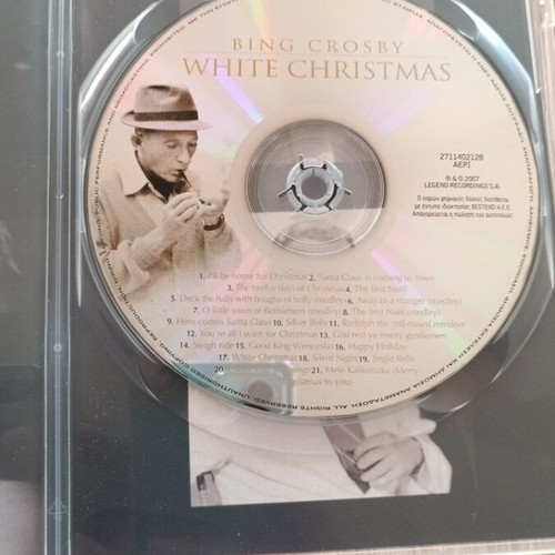 CD Christmas songs Bing Crosby used