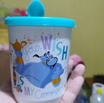 Tupperware cup with spoon new