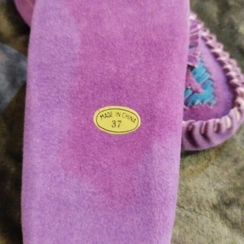 Winter slippers purple new