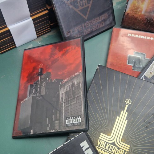 Rammstein Collection DVD live box set and CD disks like new