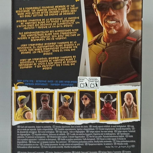 Marvel Legends Blade 6'' Action Figure new, Deadpool & Wolverine movie