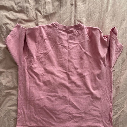 Men's Cropp Boxy T-shirt like new, pink, size L