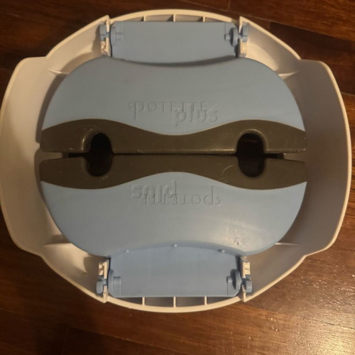 Soft Inglesina baby carrier and Potette Plus potty like new with bags