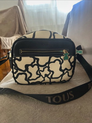Tous crossbody bag like new, black and white