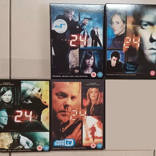24 Seasons 4, 5, 6, 7 DVD box sets new