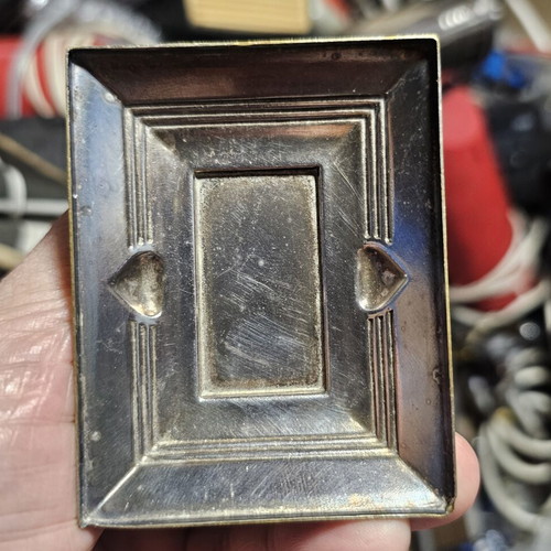 Vintage Art Deco matchbox holder