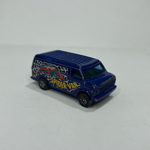 Corgi Juniors US Van Spider-Man used, missing sticker on one side