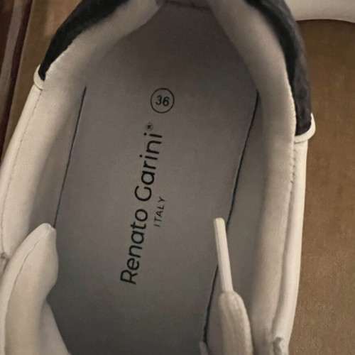 Renato Garini athletic shoes new, size 36, black and white