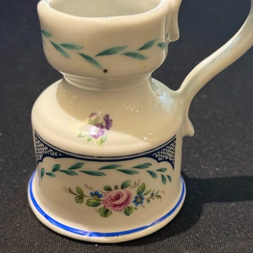 Limoges porcelain miniatures set like new, handpainted floral design