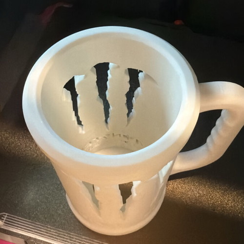 Monster 3D printed cup new