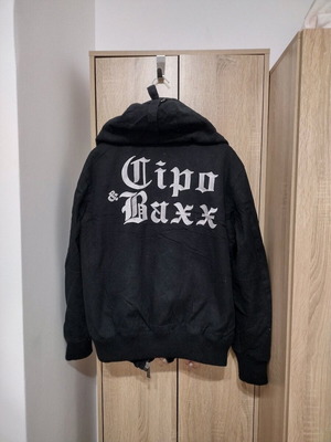 Μπουφάν Cipo&Baxx Active Detroit Bomber σαν καινούργιο, μαύρο