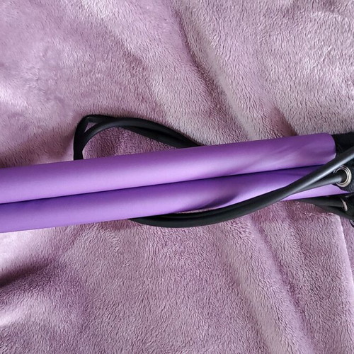 Pilates bar set new, purple