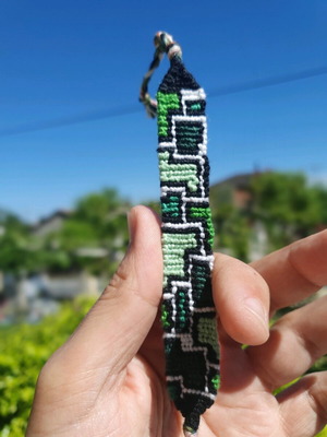 Macrame bracelet made to order in any color combination