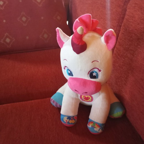 Educational unicorn toy by AS like new
