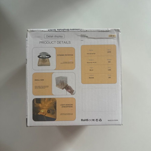 Lamp with water effect and remote control new