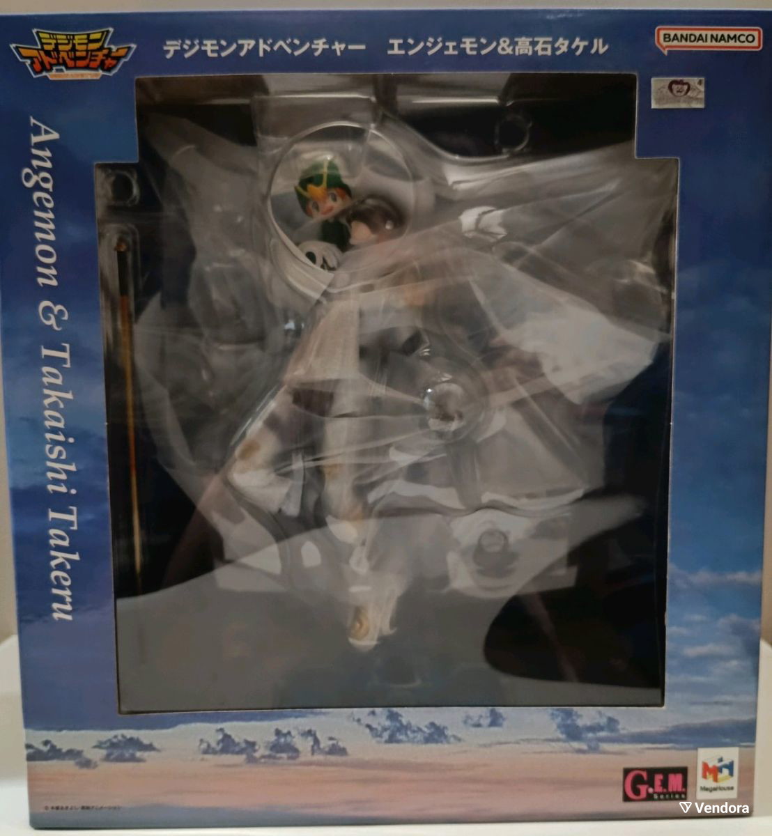 Figure G.E.M. Digimon Adventure – Angemon & Takaishi Takeru – MegaHouse – Neuf