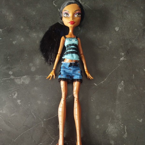 Monster High Robecca Dead Tired doll used in very good condition