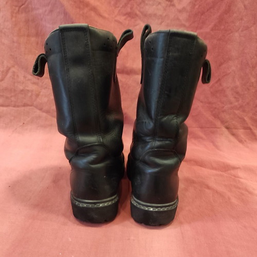 Firefighter boots No42\43 like new leather fire-resistant