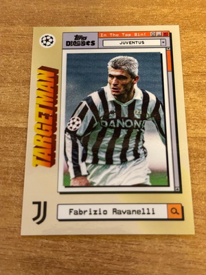 Κάρτα 2025 Topps Decades 1990s Fabrizio Ravanelli - Juventus, καινούργια