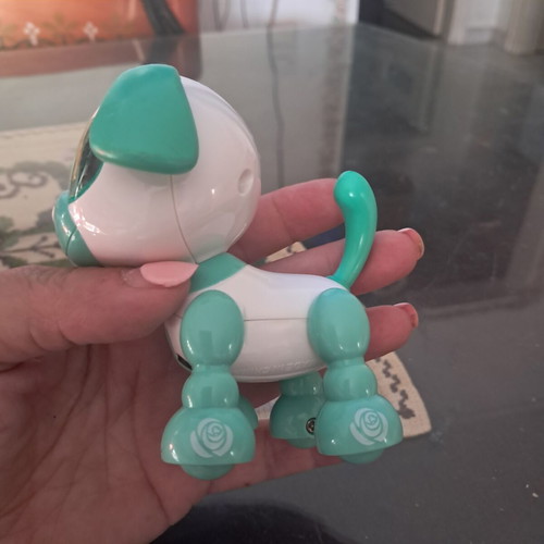Robot dog with LED eyes like new