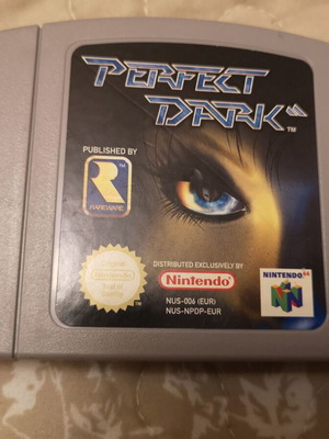 Perfect Dark Nintendo 64 μεταχειρισμένο παιχνίδι δράσης