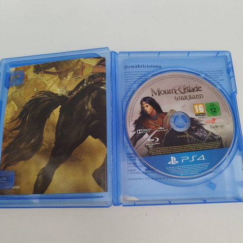 Mount & Blade Warband HD PlayStation 4 game used