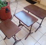 Granny's vintage nesting tables set of 3, used