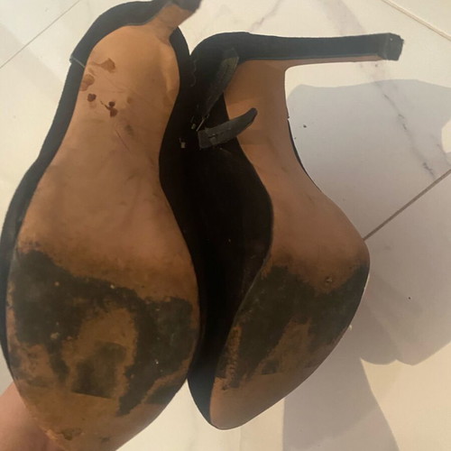 Boots used black size 38