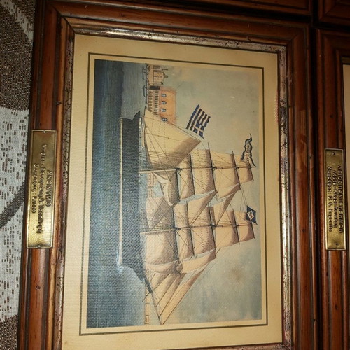 Set of 4 paintings