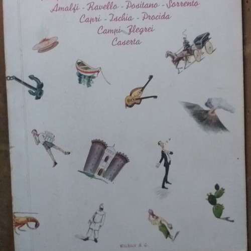 Italian collectible tourist brochures set of 6