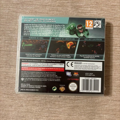 Green Lantern Rise of the Manhunters Nintendo DS PAL sealed new