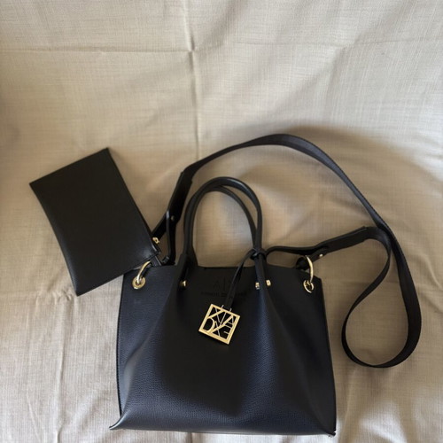 Armani Exchange black crossbody bag new